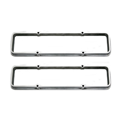 SB Chevy Valve Cover Spacer 1In Polished