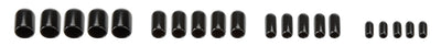 Vacuum Line Caps 20 Pcs. C CAPS (20 KIT ) - R9009BK