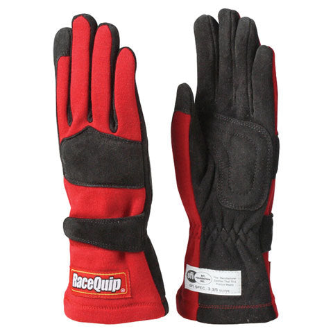 SFI-5 GLOVE MEDIUM RED