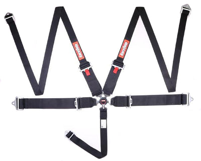 CAMLOCK 5PT PD LAP BELTS BLK