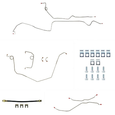 69 Camaro Complete Brake Line Kit Stainless