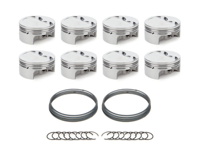 GM LS Dished Piston Set 4.125 Bore -6cc
