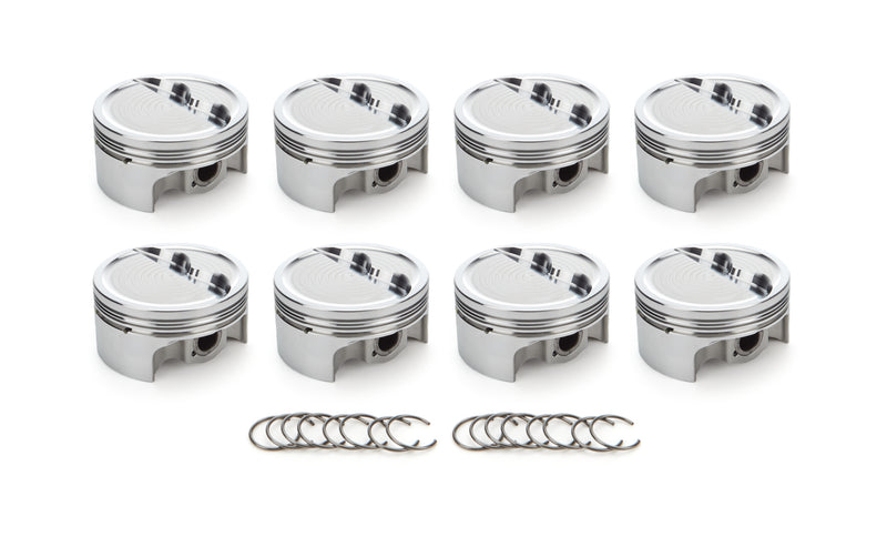 SBC Dished Piston Set 4.040 Bore - 12.7cc