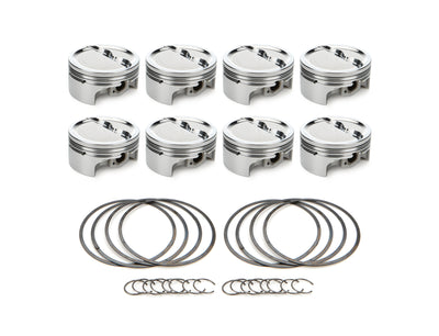 SBC Dished Piston Set 4.030 Bore - 18.9cc