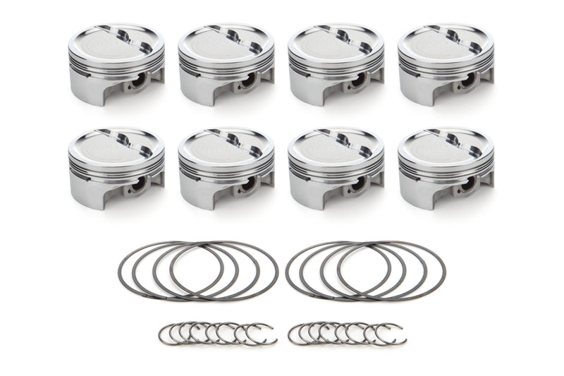SBC Dished Piston Set 4.040 Bore - 19.4cc
