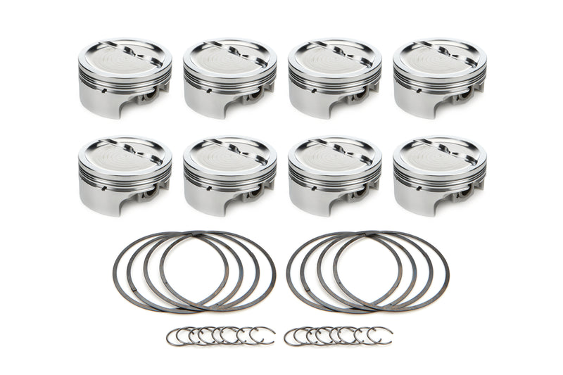 SBC Dished Piston Set 4.155 Bore - 23.9cc