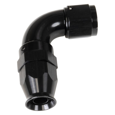 8AN 90Deg Pro Hose End PTFE Black