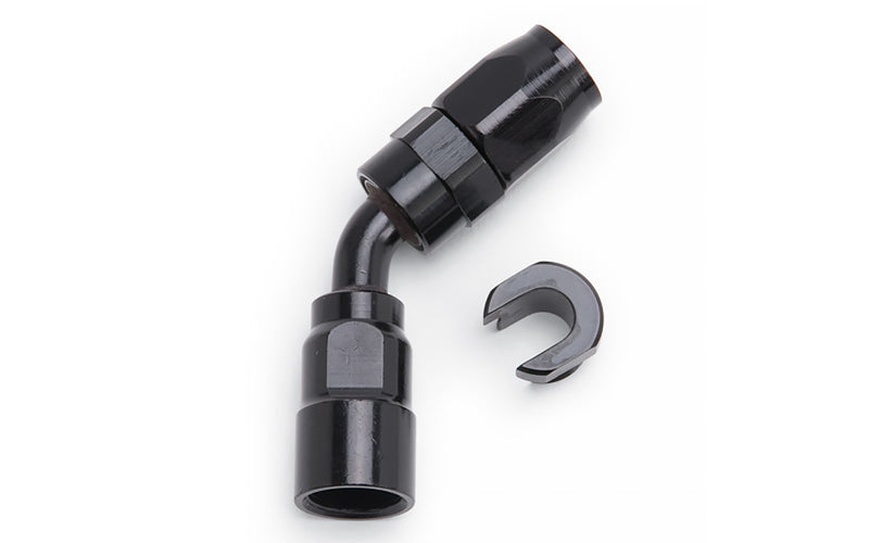 6an to 3/8 EFI 45-Deg Quick Disconnect Fitting