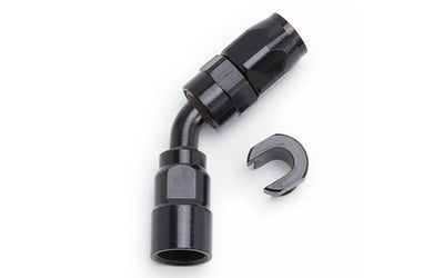 6an to 3/8 EFI 45-Deg Quick Disconnect Fitting