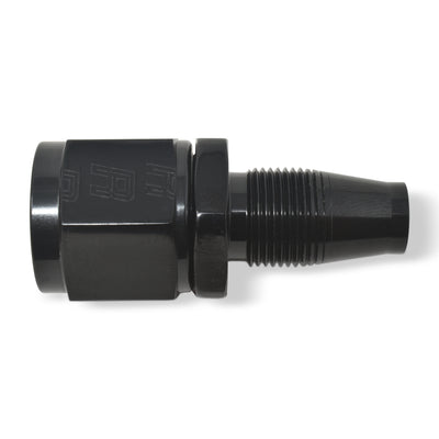 6AN Straight Swivel Without Socket Black