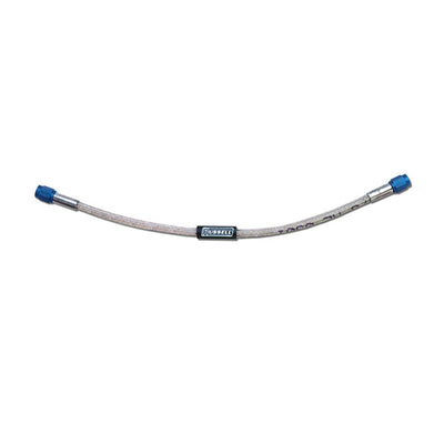 6an Nitrous Hose 2ft w/Blue Hose Fittings