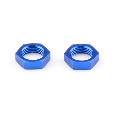Endura Bulkhead Nut #8 Blue