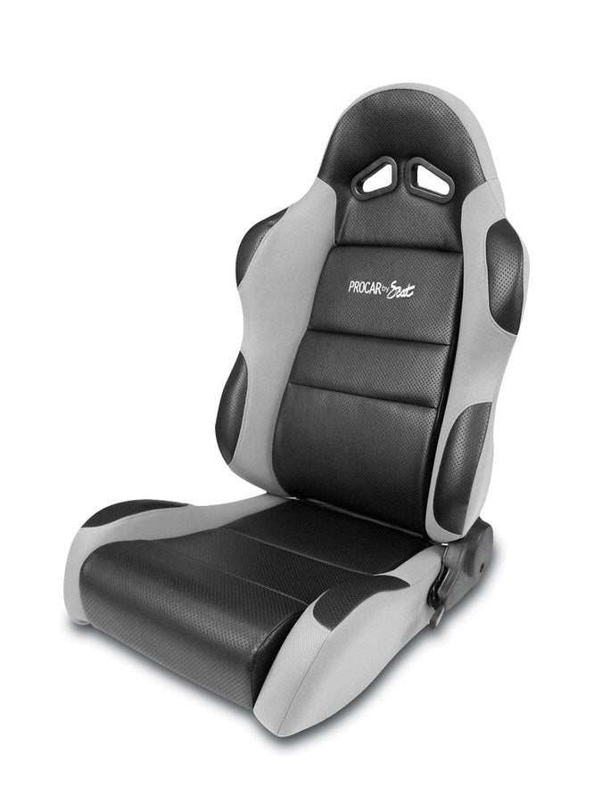 BLACK VINYL INSIDE GREY VELOU