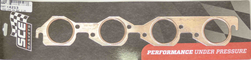BBC Round Port Copper Exhaust Gasket Set - 4213