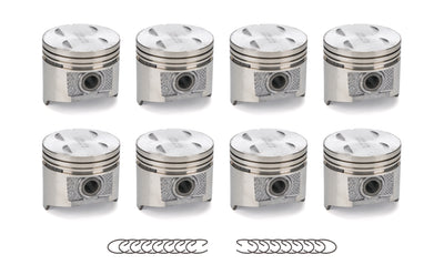 8 PK SET CAST PISTONS