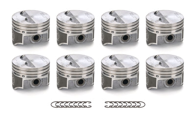 8 PK SET CAST PISTONS