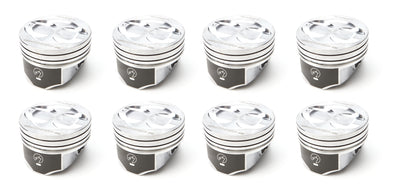 8 PK SET CAST PISTONS