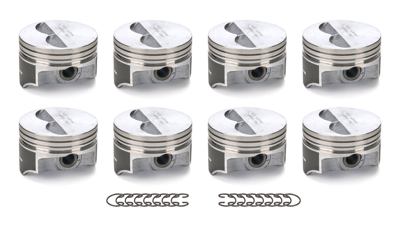 8 PK SET CAST PISTONS