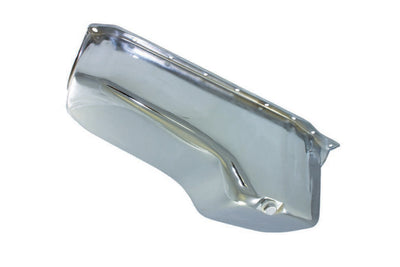 86- SBC Steel Stock Oil Pan Chrome - 7441