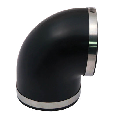 90 Deg Intake Coupler w/Clamps
