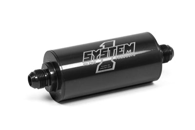 Inline Fuel FIlter - #8 Billet - Black - 201203408B