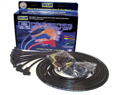 8mm Pro Wire 90 Degree BLACK - 73051