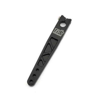 Pitman Arm 7075 Billet HD Angle Broach Black