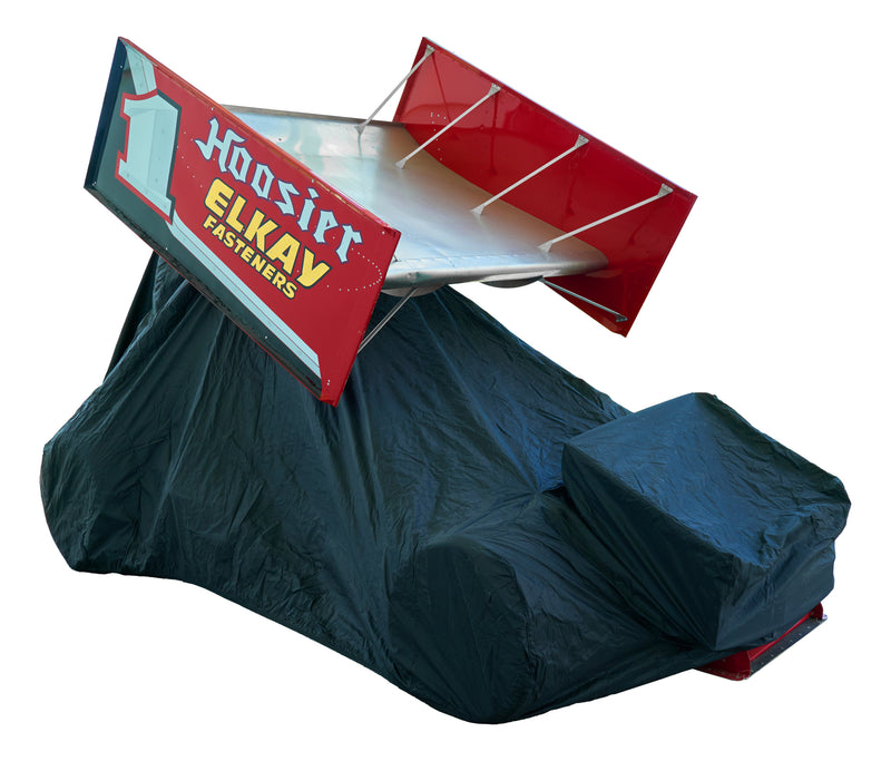 Sprint Car Car Cover Black Fits Wing And NW - TIP5450