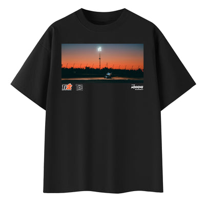 T-Shirt Sprint Car Front Black XX-Large