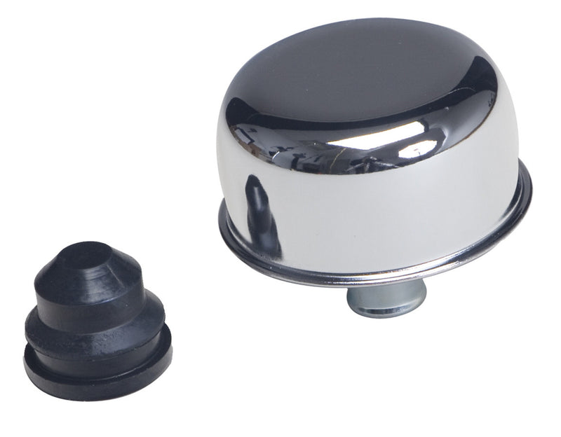 Chrome Breather Cap/Grom - 4871