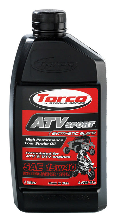 ATV Sport Four Stroke Ra cing Oil 15w40-12x1-Lite - T691540C