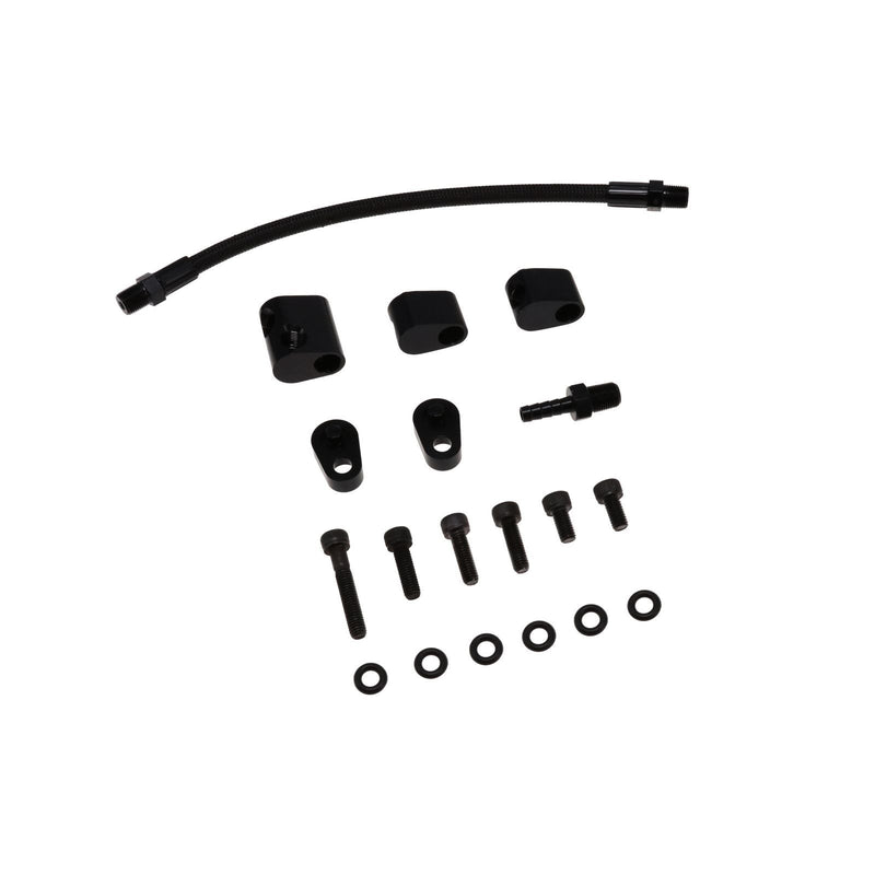 LS Steam Vent Kit Black