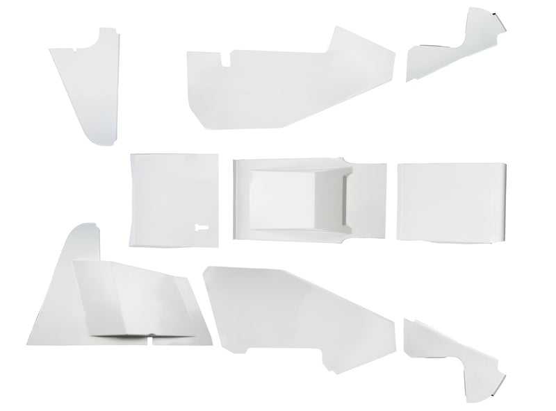 5-Series Sprint Car Body Complete White