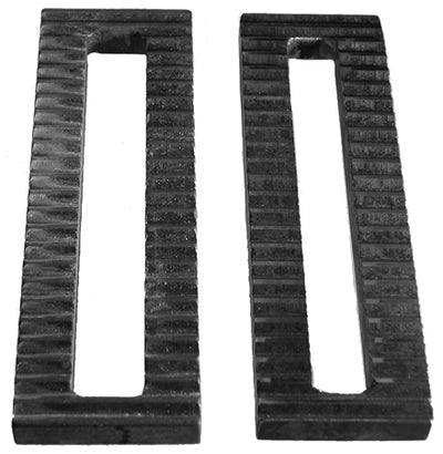 Serrated Steel Plate .75 slot .5 x 2 x 6 - 461602
