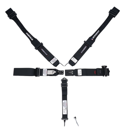 Harness 5pt HANS Shldr Left Side Ratchet L&L