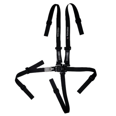 Harness 5PT JR QM 2IN LL Pull Up Adjust Black