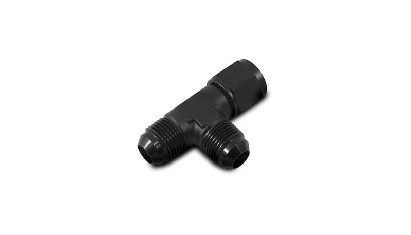 Tee Fitting -4 with Female -4AN Swivel