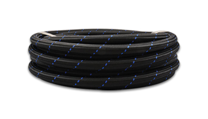 -12 AN BLK/BLUE NYLON BRAID. F