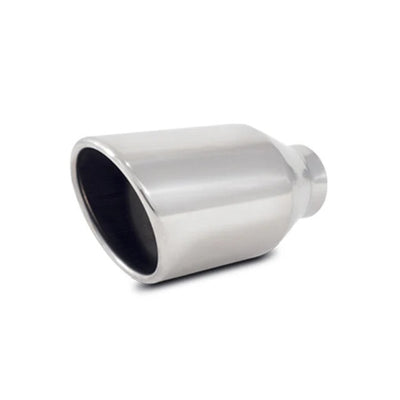 4in Outlet O.D. Round Stainless Steel Tip - 1342