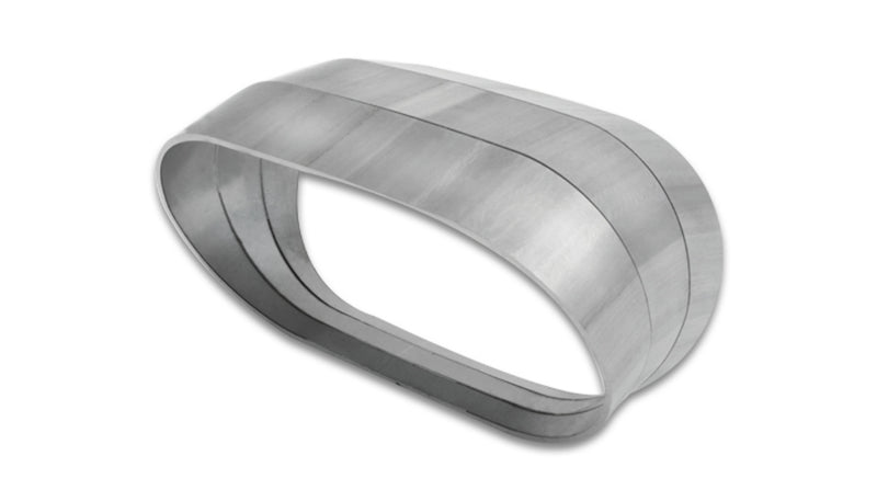 45 Degree Vertical Plane Oval Pie Cuts