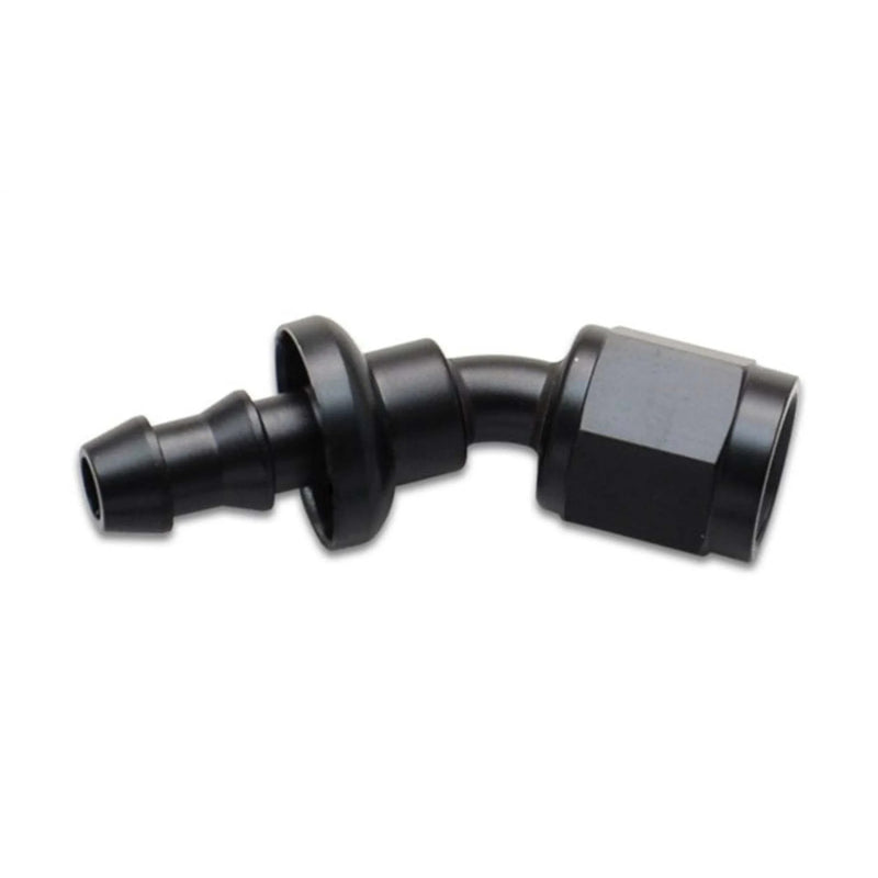 Push-On 30 Degree Hose End Elbow Fitting -6