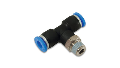 Male Tee Push Lock 1/8in NPT to 1/4in Tube