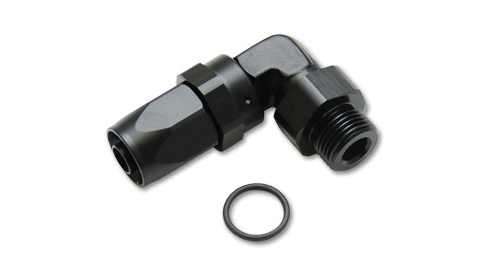 Male -10AN x 1-16-12 90 Degree Hose End Fitting