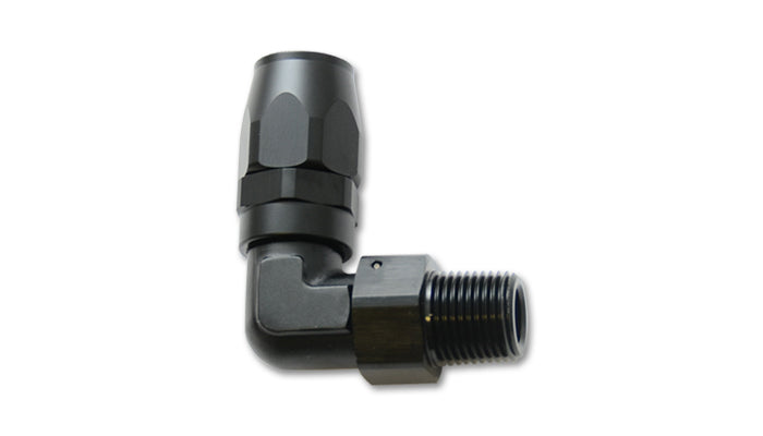 Male -10AN x 1/2in 90 Degree Hose End Fitting