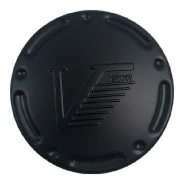 Lrg Black Embossed Cap for ATV - C181BV