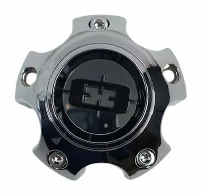 Chrome 65PCD Exp Lug Bolton Cap - C41565V