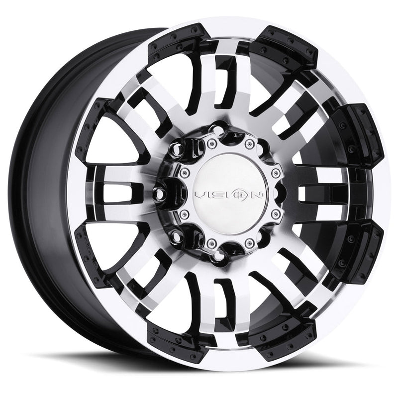8-170 Glsblk M/Face Warr VW - 3758870GBMF18