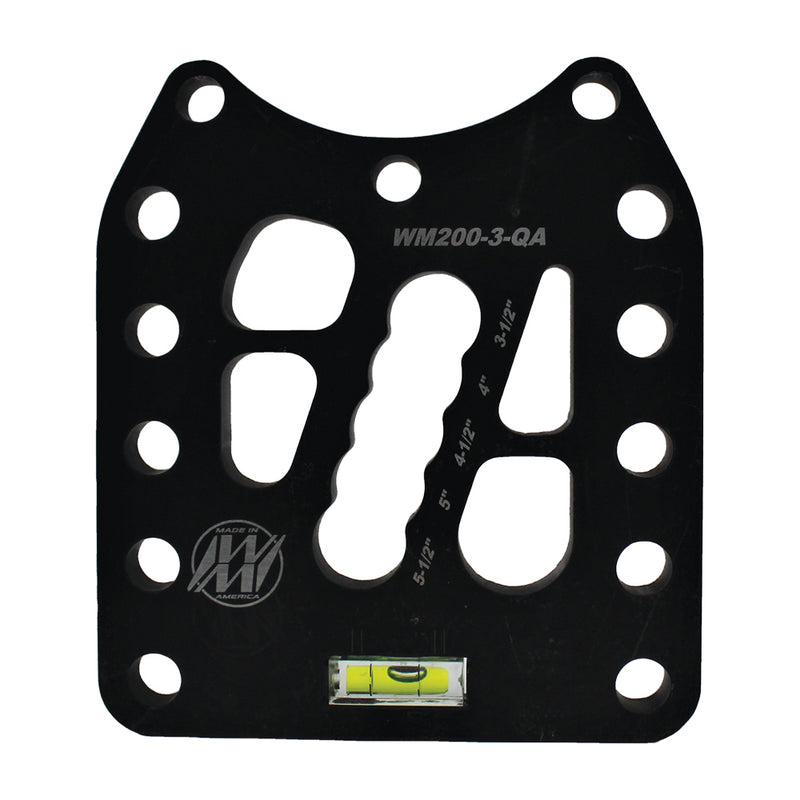 Shock Plate Steel Single Shear 7in Drop