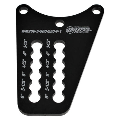 Birdcage Plate Bottom Double Row 1/2in Holes