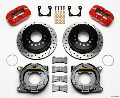 BRAKE KIT RED CALIPER